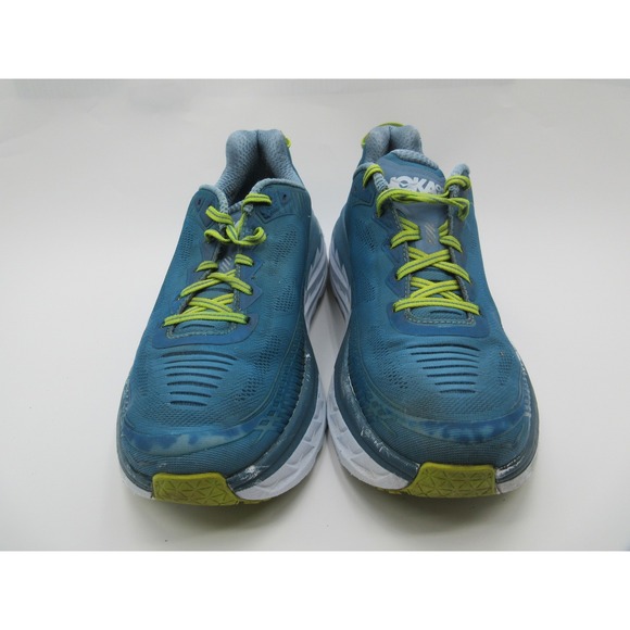 Hoka One One Bondi 5 Running Shoes Mens Size 11 Blue Green‎ Max Cushion Neutral main image 12